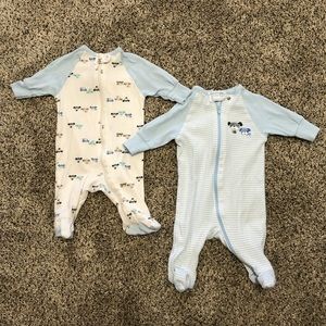 Wonder Nation cotton sleepers, Newborn